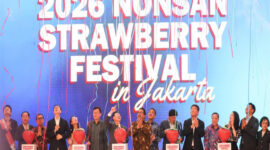 Nonsan Strawberry Festival 2026 Hadir di Gandaria City Perkuat Kolaborasi Jakarta Korea
