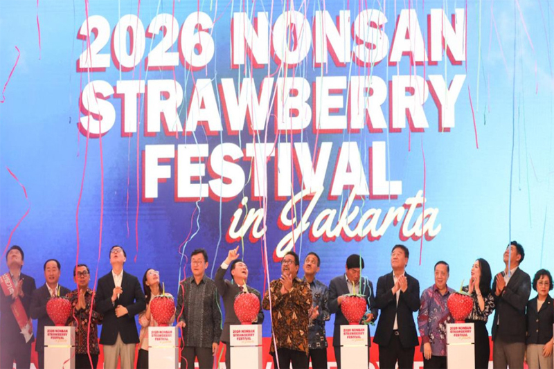 Nonsan Strawberry Festival 2026 Hadir di Gandaria City Perkuat Kolaborasi Jakarta Korea
