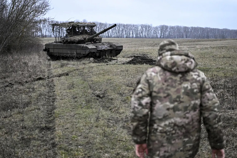 Warga dan Militer Ukraina Bertahan di Tengah Serangan Udara serta Cuaca Ekstrem