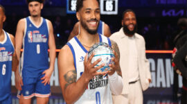 Aksi Memukau Rome Flynn Pimpin Tim Giannis di NBA All-Star Celebrity Game 2026