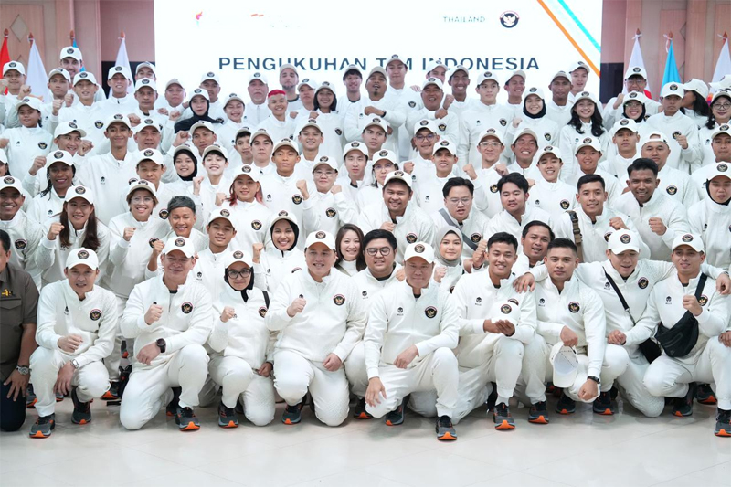 Kontingen Indonesia Dominasi SEA Games Thailand dengan Ribuan Atlet Andalan