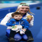 Francesca Lollobrigida Raih Emas Pertama Italia Sekaligus Pecahkan Rekor Olimpiade Speedskating