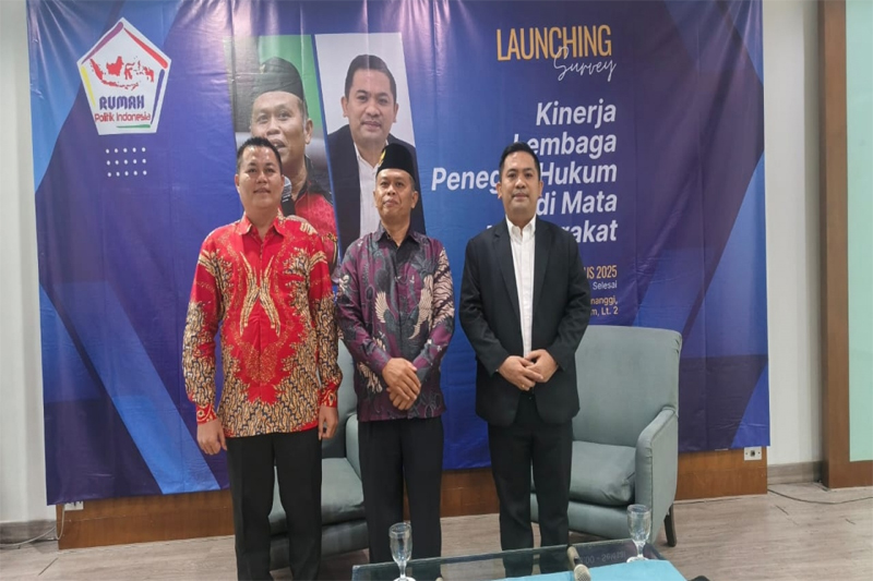 Polri Kejaksaan Agung dan KPK Jadi Lembaga Hukum Terpercaya Versi Survei