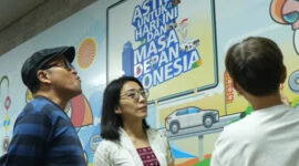 Astra Kolaborasi dengan Indieguerillas Percantik Stasiun MRT Setiabudi