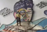 Wajah Ridwan Kamil di Underpass Dewi Sartika Dicopot