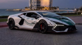 Lamborghini Revuelto Mansory Polisi Dubai