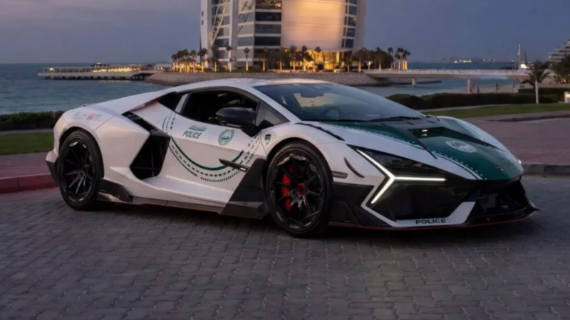 Lamborghini Revuelto Mansory Polisi Dubai