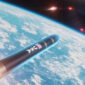 Golden Arch Project adalah garis strategis yang mencegat rudal musuh dari luar angkasa. Foto oleh Lockheed Martin