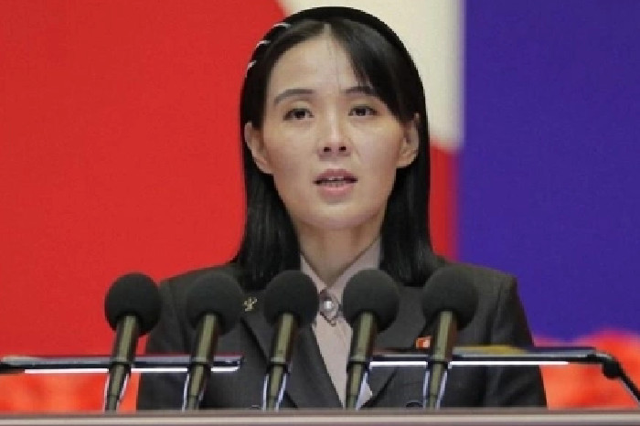 Kim Yo-jong berbicara di Pyongyang, Korea Utara, pada Agustus 2022. Foto: KCNA