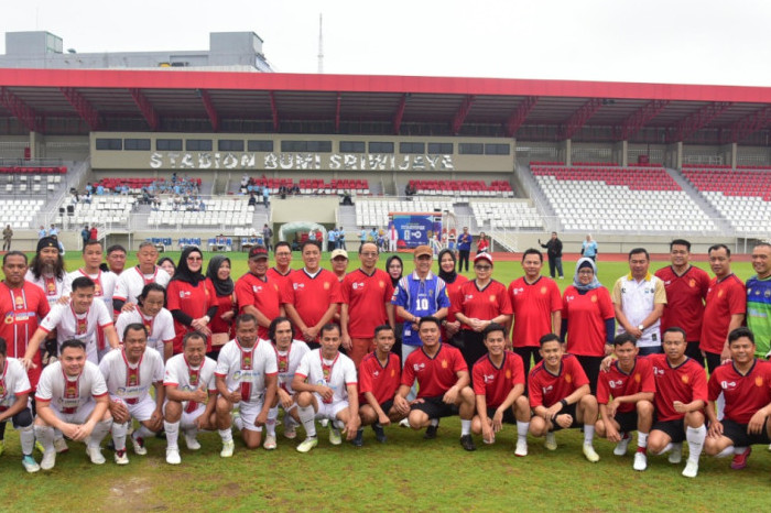 Korpri All Star Menang 4-3 atas David FC di Bumi Sriwijaya