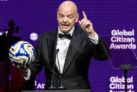 Presiden FIFA Gianni Infantino, AP