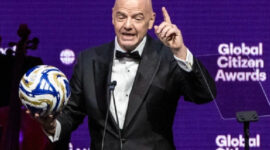 Presiden FIFA Gianni Infantino, AP