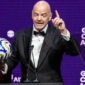 Presiden FIFA Gianni Infantino, AP