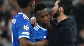 Vinicius Tuduh Rasis, Laga Benfica vs Real Sempat Terhenti Sepuluh