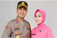 AKBP Didik Putra Kuncoro (DPK) dan Istrinya Miranti Afriana. (Istimewa)