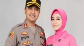 AKBP Didik Putra Kuncoro (DPK) dan Istrinya Miranti Afriana. (Istimewa)