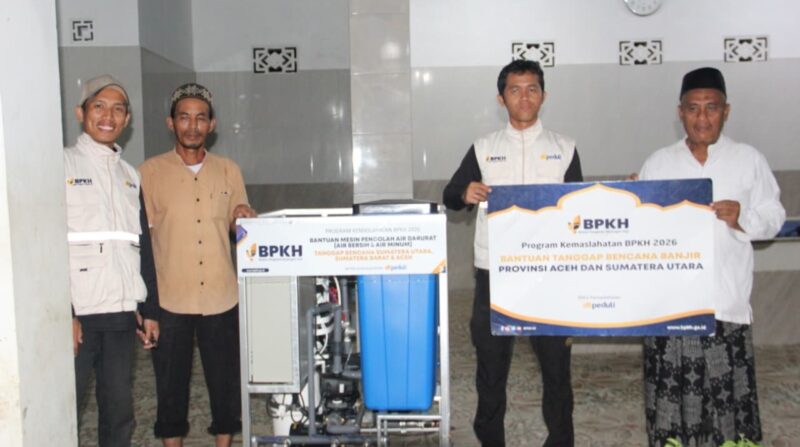 Filter Air ke Aceh Tamiang