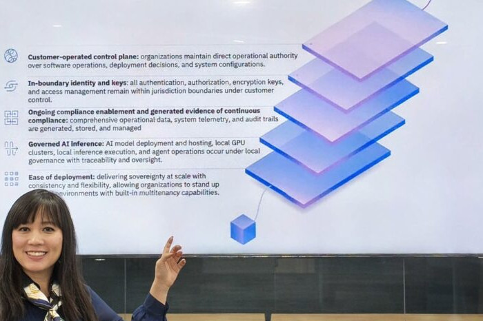 Catherine Lian, General Manager dan Technology Leader IBM.