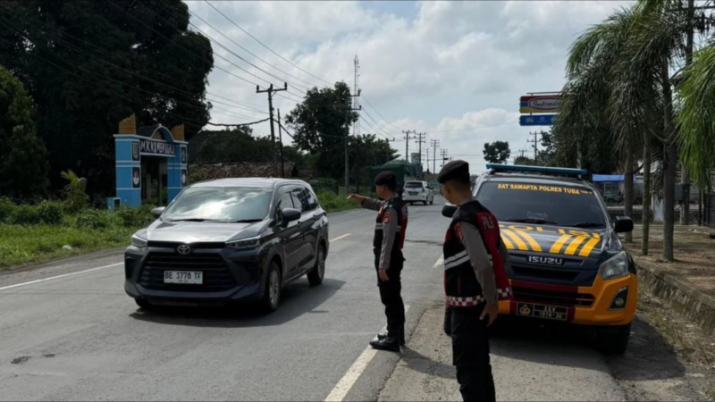 Patroli Kota Polres Tulang Bawang