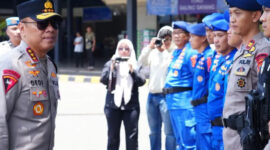 Polri Siagakan Lima Kapal Strategis untuk Antisipasi Laka Laut