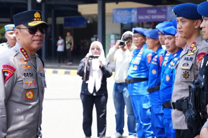 Polri Siagakan Lima Kapal Strategis untuk Antisipasi Laka Laut