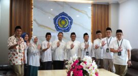 Rektor Unismuh Makassar Terima Silaturahmi Direktur Utama Bank Syariah Nasional