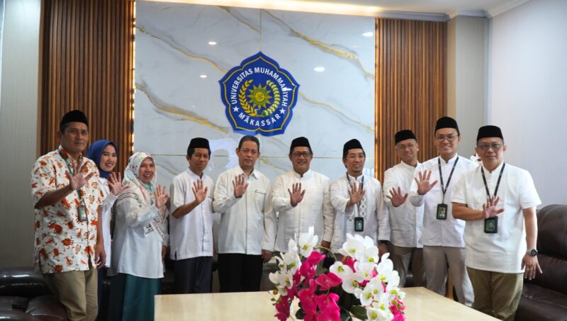 Rektor Unismuh Makassar Terima Silaturahmi Direktur Utama Bank Syariah Nasional
