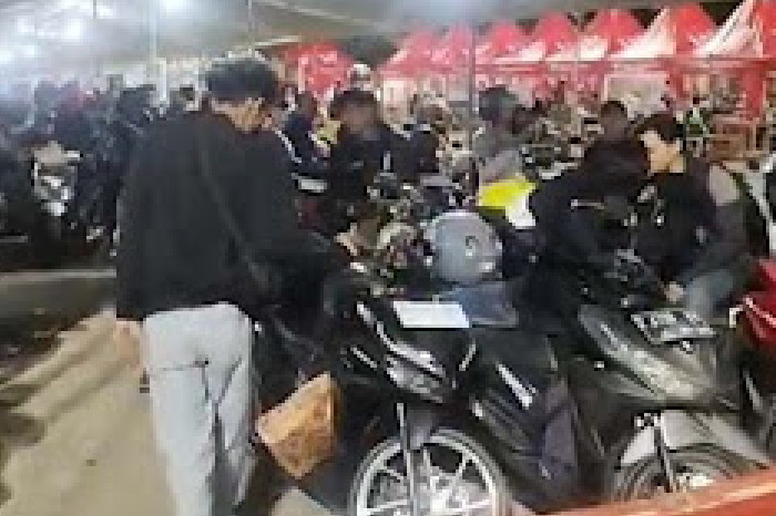 Pelabuhan Ciwandan Mulai Dipadati Pemudik Motor dari Wilayah Jabodetabek