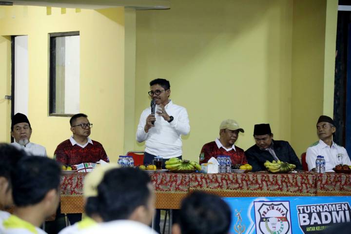 Wali Kota Tangerang Resmi Buka Turnamen Badminton Cipondoh, Dorong Sportivitas dan Atlet Muda
